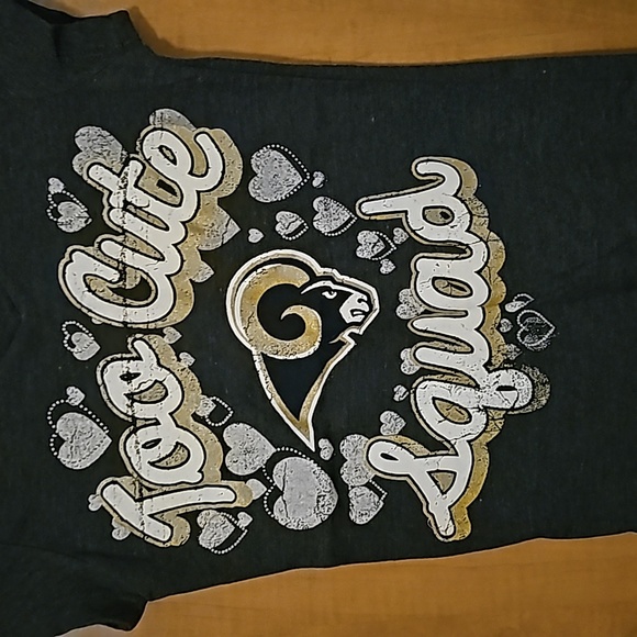 NFL Rams Tee Shirt for girls Size 6 - Picture 2 of 3